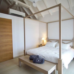 Bedroom at WV TED, Vitet, St. Barthelemy