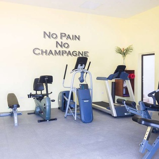 Gym at AXA CHM, Blowing Point, Anguilla