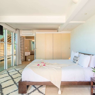 Bedroom at WV BEL, Vitet, St. Barthelemy