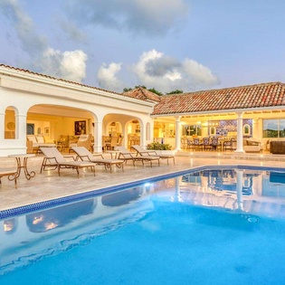 Villa Pool at SXM MER, Hillside/Baie Longue, St. Martin