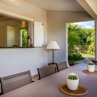 Terrace at WV PAJ, Lurin, St. Barthelemy