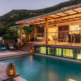 Villa Pool at WV BEL, Vitet, St. Barthelemy