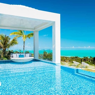 Villa Pool at TC TRI, Long Bay Beach, Turks & Caicos