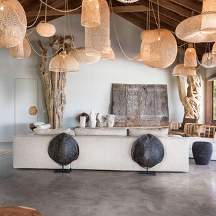 Living Room at WV IXF, St. Jean, St. Barthelemy