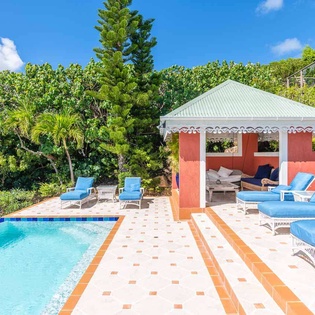 Villa Pool at WV MGO, Colombier, St. Barthelemy