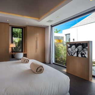 Bedroom at WV WAY, Colombier, St. Barthelemy