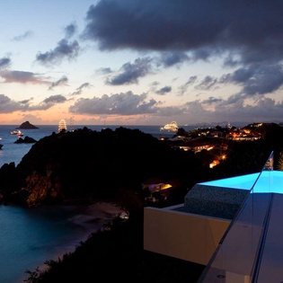 The view from WV VIT, Lurin, St. Barthelemy