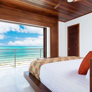 Bedroom at PL KAN, Grace Bay Turtle Cove, Turks & Caicos