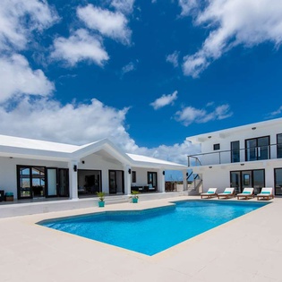 Villa Pool at AXA PBA, Blowing Point, Anguilla