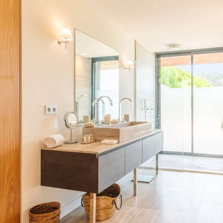 Bathroom at WV FLY, Anse des Cayes, St. Barthelemy