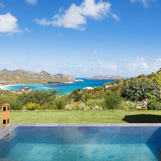 Villa Pool at WV CTH, St. Jean, St. Barthelemy