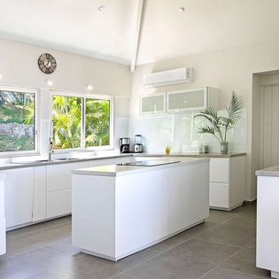 Kitchen at PIE OCV, Hillside/Orient, St. Martin
