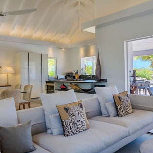 Sitting Room at WV PAJ, Lurin, St. Barthelemy