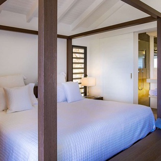 Bedroom at WV ABB, Vitet, St. Barthelemy