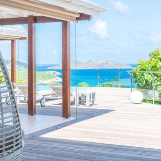 Veranda at WV ISI, St. Jean, St. Barthelemy