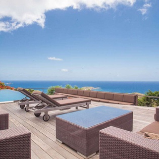 Deck at WV TED, Vitet, St. Barthelemy