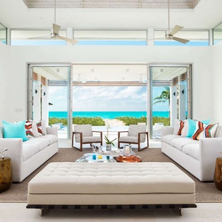 Living Room at PL SEN, Grace Bay/Leeward, Turks & Caicos