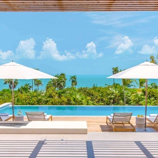 Villa Pool at TC BLM, Long Bay Beach, Turks & Caicos