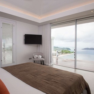 Bedroom at WV GIN, Petite Saline, St. Barthelemy