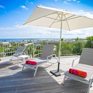 Deck at PIE OCV, Hillside/Orient, St. Martin