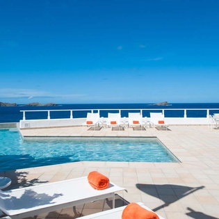 Villa Pool at WV MOZ, Pointe Milou, St. Barthelemy