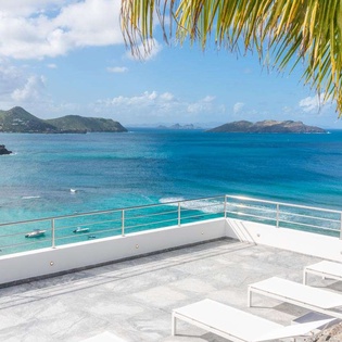 Patio at WV REP, Lorient, St. Barthelemy