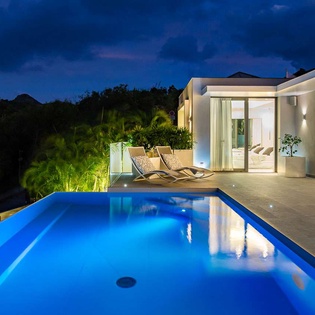 Villa Pool at WV SAX, St. Jean, St. Barthelemy