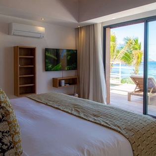 Bedroom at WV ACF, Anse des Cayes, St. Barthelemy