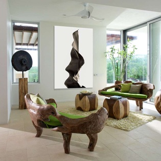 Living Room at ANI EST, Little Bay, Anguilla
