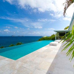 Villa Pool at WV BBS, St. Jean, St. Barthelemy