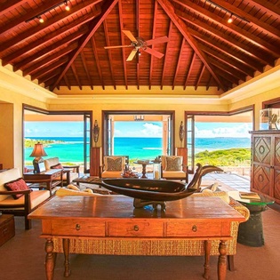 Living Room at AXA BOP, Sandy Hill, Anguilla