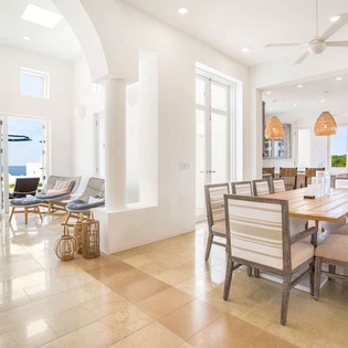 Dining Room at AXA SKY, Long Bay, Anguilla