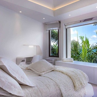 Bedroom at WV SAX, St. Jean, St. Barthelemy