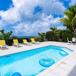 Villa Pool at PIE BLS, Happy Bay, St. Martin