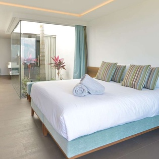 Bedroom at WV TSO, Colombier, St. Barthelemy