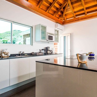 Kitchen at WV ATO, Toiny, St. Barthelemy