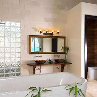 Bathroom at IE BAL, Turtle Tail, Turks & Caicos