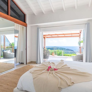 Bedroom at WV BEL, Vitet, St. Barthelemy