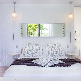 Bedroom at WV SAX, St. Jean, St. Barthelemy