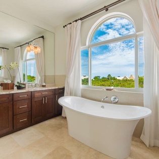 Bathroom at IE SCL, Chalk Sound/Taylors, Turks & Caicos