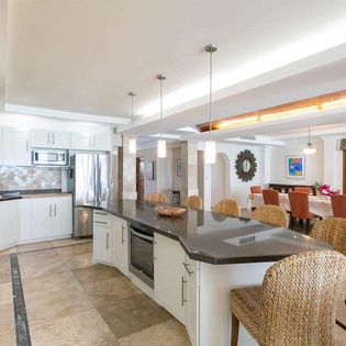 Kitchen at PIE VIT, Simpson Bay Lagoon, St. Martin