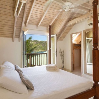 Bedroom at WV BEA, Marigot Beach, St. Barthelemy