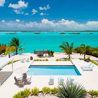 Villa Pool at IE BZP, Chalk Sound/Taylors, Turks & Caicos