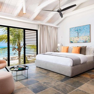 Bedroom at PL SLS, Thompson Cove, Turks & Caicos