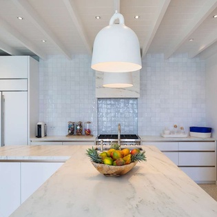 Kitchen at WV CAA, Pointe Milou, St. Barthelemy
