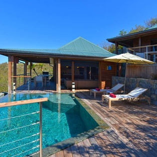 Villa Pool at WV MJS, Flamands, St. Barthelemy