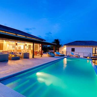 Villa Pool at AXA KAM1, Little Harbour, Anguilla