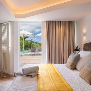 Bedroom at WV LBC, St. Jean, St. Barthelemy