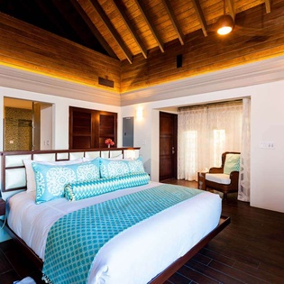 Bedroom at AXA NEV, Long Bay, Anguilla
