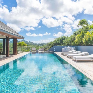 Villa Pool at WV FLY, Anse des Cayes, St. Barthelemy